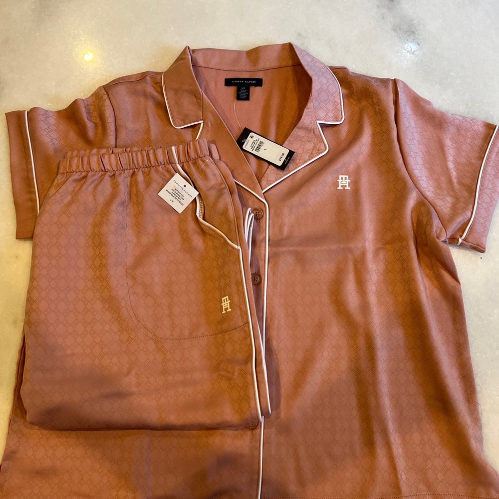 Tommy Hilfiger Pink Pajama Set